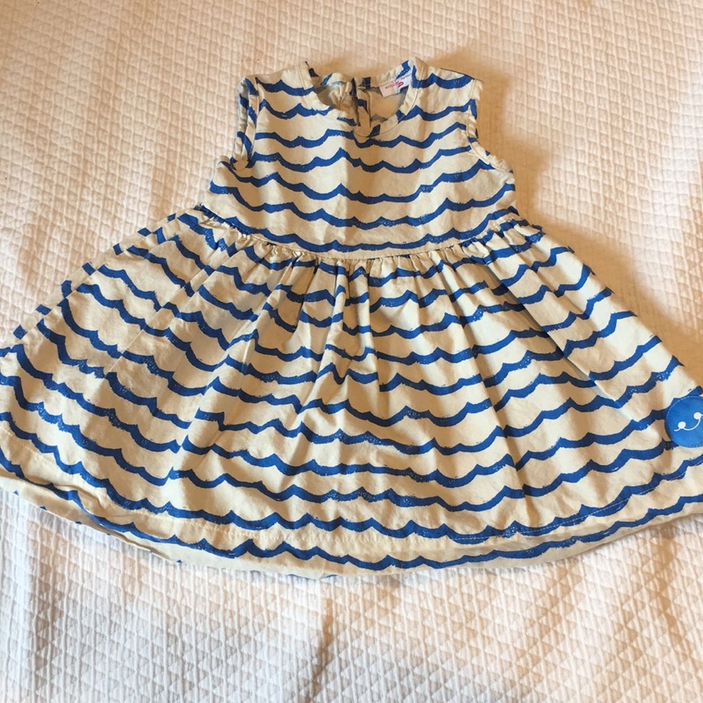 Smiling Button Dress 18-24 Month